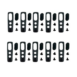 10 Pack Talk PTT Launch Key Switch Button and Rubber Button for A10 A12 A10D CP110 CP110D RDU4100 RDV5100 Two Way Radio