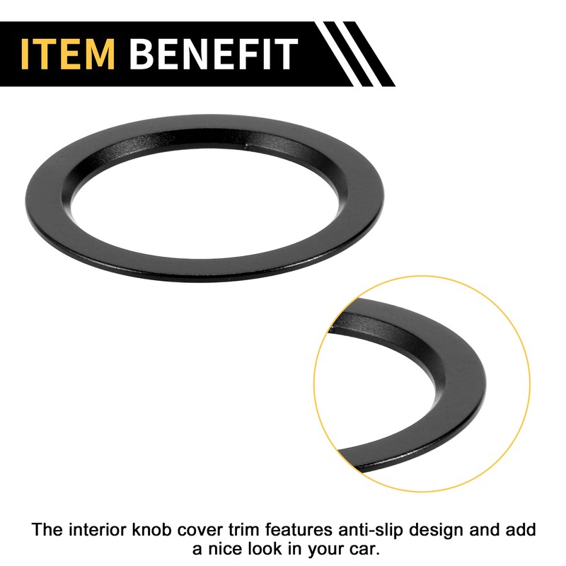 REPAIROCK 1 Piece Engine Start Stop Button Switch Cover Ring