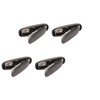4pcs Mini Stapler Multipurpose 2 To 15 Sheets Capacity Foldable