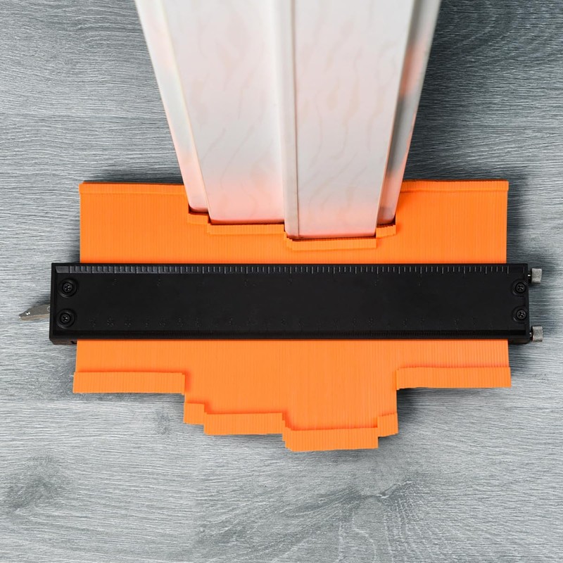 Eewudwok Contour Gauge Profile Tool, 10 Inch Precisely Copy Duplicator