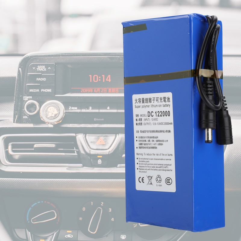 DC 122000 20000mAh Large Capacity Polymer Lithium Battery Built in