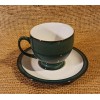 Denby Greenwich Tea Cup & Saucer ~ Brand New