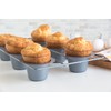 Fox Run Non-Stick Popover Pan, 6 Cup Yorkshire Pudding Pan,