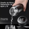 VAGABOX Termo Digital De Acero Inoxidable, Inteligente De De 500