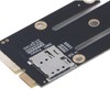 ciciglow Tiny PCIe to M.2 NGFF Adapter with SIM Card