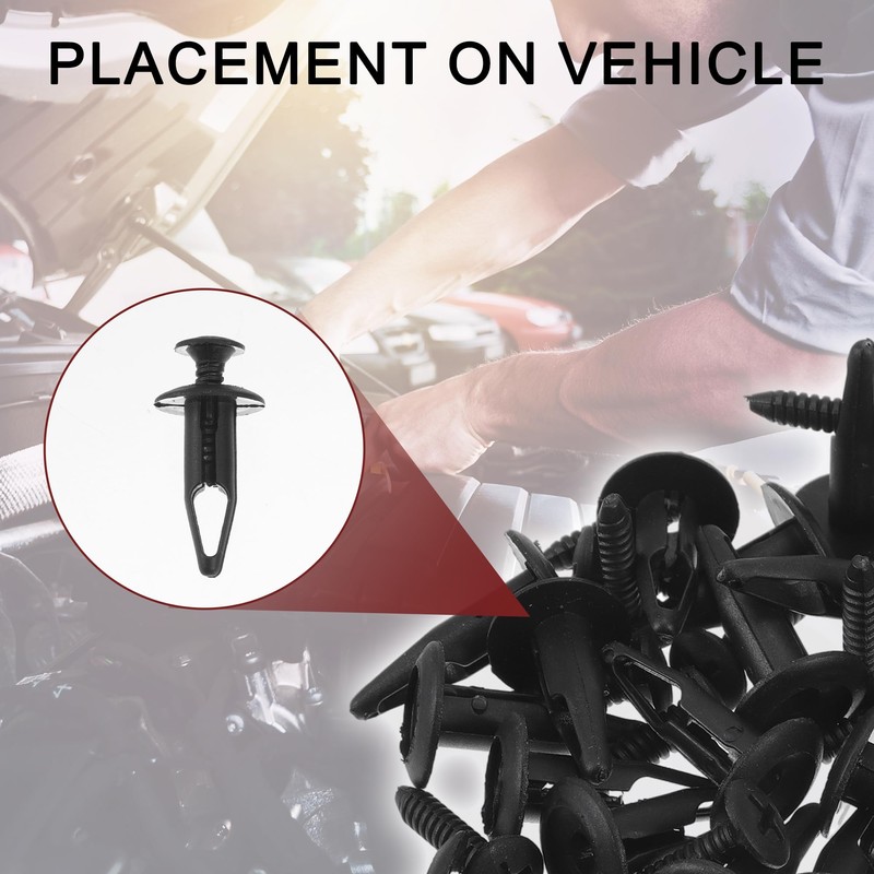 TUCKBOLD Car Front Fender Skirt Clip for Chrysler 200 2011-2014
