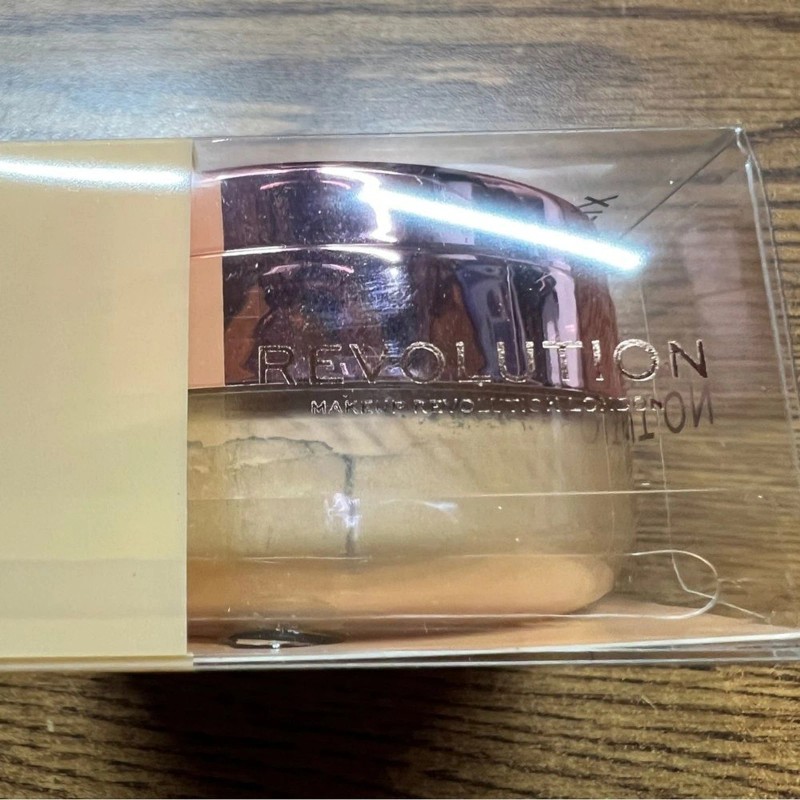 Makeup Revolution Deep Honey Loose Setting Powder Talc Free No