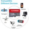 Euzodnak 128GB TF Card, High Speed Full HD Memory Card