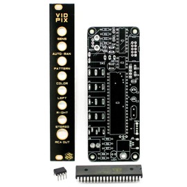 VID PIX - 8bit Animation Video Synth Eurorack PCB, Panel and ICS