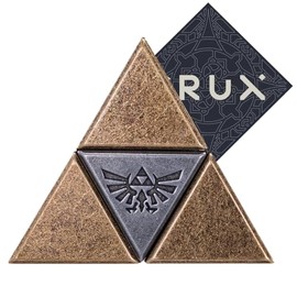 Hanayama Zelda Triforce Puzzle - Level 5 of 6 - Very Difficult Puzzle - Includes Crux Sticker