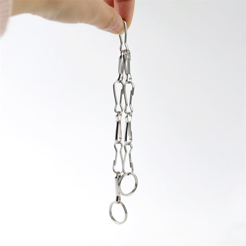 Toilet Handle Chain Stainless Steel Toilet Flapper Chain Universal Toilet