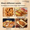 200 Pcs Parchment Paper Baking Sheets with 1 Small Pastry