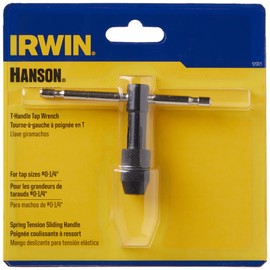 IRWIN 12001ZR Tap Wrench #0-1/4" T-Handle (Pack of 2)