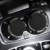 TSUGAMI 4PCS Car Cup Holder Coasters, 2.75 Inch Non-Slip Insert