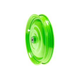 12 1/2 Inch Disc Wheel Trailer Hand Trolley Wheel Rim Klaufix DDR Green | 1 Piece