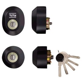 LIXIL (rikusiru) TOSTEM Door Lock Set (yu-sin W Cylinder) Black Z – 2 a3 – ddtc