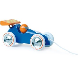 Vilac Vilac2309Y Orange Pull Along Racing Car