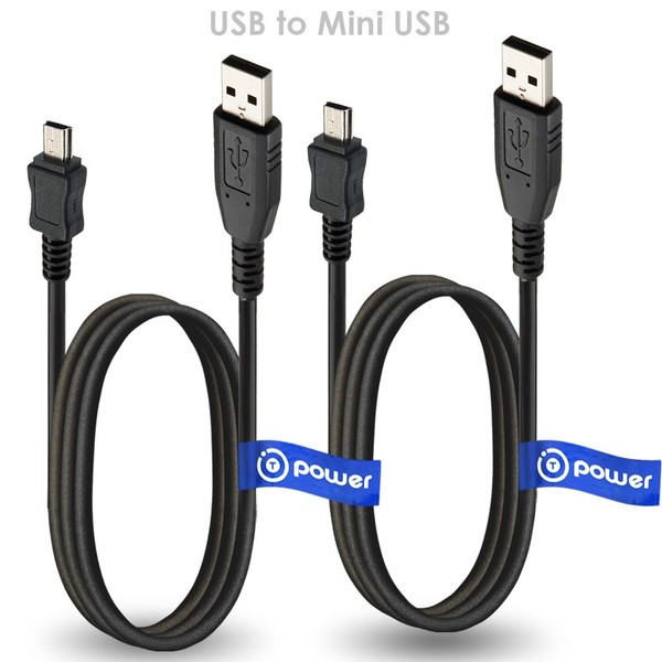 T POWER 2 x pcs USB Cable for Sony MP3,MP4