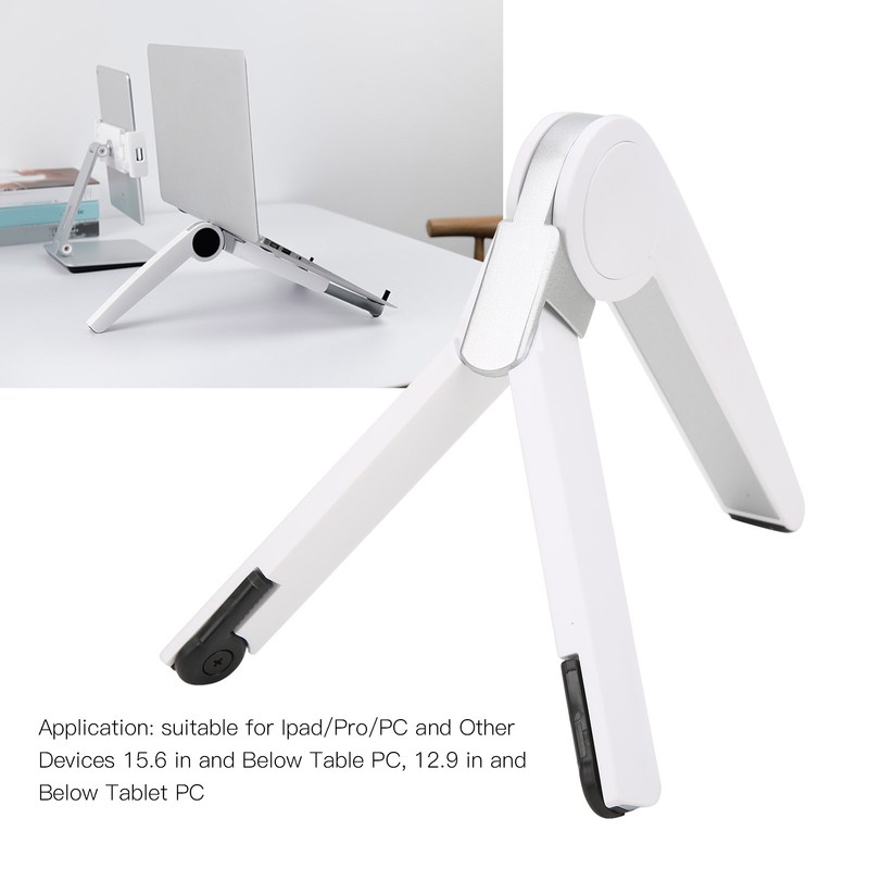 Laptop Stand UP‑1 White Adjustable Tablet PC Bracket Ergonomic Computer