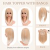 Rich Choices Hair Topper for Women with bang 27MT60/60A Golden