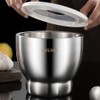HomDSim Mortar and Pestle Set 5 Inch Large Capacity Stainless
