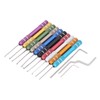 10PCS Tap Extractors with 3 Auxiliary Wrench Stainless Steel Stripped