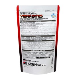 Hikari HK22206 1.23 oz Vibra Bites Tropical Fish Food