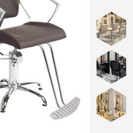 DNYSYSJ Foot Rest for Salon Chair, Salon Chair Foot Rest,Adjustable Salon Chair Footrest (Steel Pipe, Aluminum Alloy)