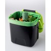 RSI MC-C7 Compost Bin, Black and Green