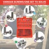 BEAUGIREW 100 Pcs Security Screwdriver Bit Set |Cr-V Steel |1/4-inch