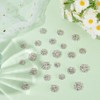 arricraft 60pcs Rhinestone Embellishments Flatback Buttons, 10.5mm 4 Styles Shiny