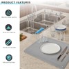 GOPRETY Quick Dry Stone Drying Mat for Kitchen Counter -