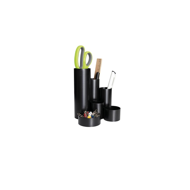 MAUL 41155-90 Multi"Cher Walldesk Box, Plastic, Black