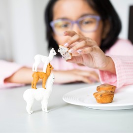 Schleich Wildlife Alpaca Parent-Child Figure 42544