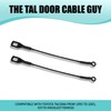DACIRTY 2 PCS Tailgate Cable, Liftgate Support Straps Pull Cord,
