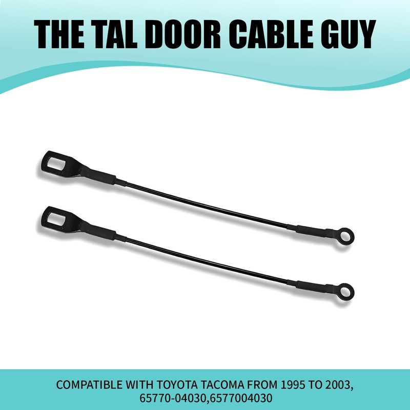 DACIRTY 2 PCS Tailgate Cable, Liftgate Support Straps Pull Cord,