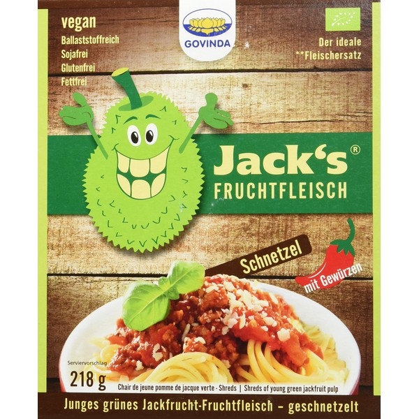 Govinda Jackfruit Pulp Shredded Pack of 3 x 205 g