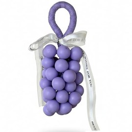 Tizee Jabón de uva en cuerda - Jabón artesanal en barra, aromático y decorativo para el baño, lavarse las manos y disfrutar del aire fresco. Regalo pa