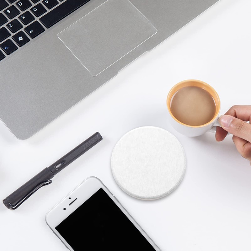 Diatomaceous Earth Coaster, Set of 2, Water Absorbent, Quick Drying,