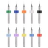 PATIKIL 0.2mm Micro Drill Bits 1/8" Shank Tungsten Carbide Steel
