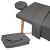 XQZMD 3 Piece Microfiber Massage Table Sheet Set, Flat Massage