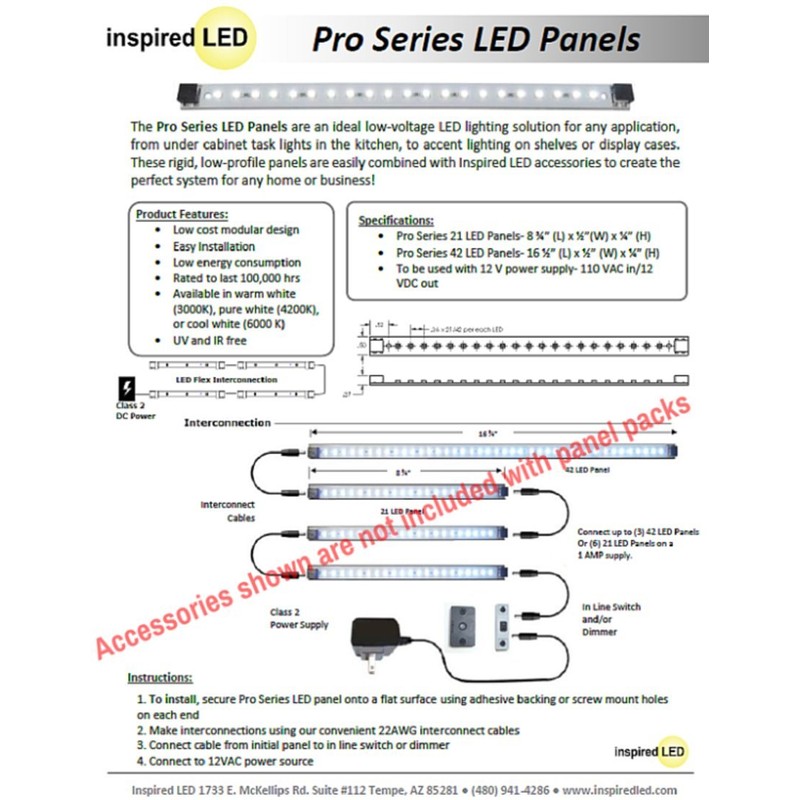Inspired LED | LED Kitchen Light | Pro Series 3