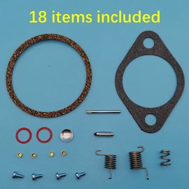 Tuzliufi Kit de juntas de reparación de carburador compatible con Mercury Sport Jet 90 95XR FK10357 Carb 809735A1 809735A 1 Z738