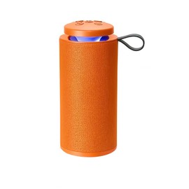 UpSeb Portable Bluetooth Speaker – Wireless, Waterproof, 10H Playtime, Deep Bass, Hands-Free Calls – Orange