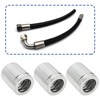 eMagTech Pack of 10 Hydraulic Press Sleeves, Non-Peelable Hydraulic Press
