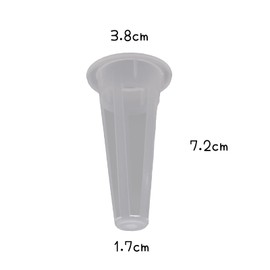POMRUF B53009 (24) Hydroponics Sponge (Type 1) Mesh Pots 24 Pcs Hydroponic Cultivation System For Heavy Users Vegetable Growing Vegetables