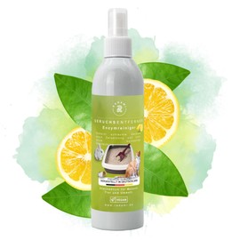Geruchsentferner Geruchsvernichter 250 ml Enzymreiniger gegen schlechte Gerüche wie Katzenurin/Hundeurin für Käfige/Zwinger/Tiertoiletten