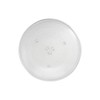 WB49X10063 Microwave Glass Turntable Plate Replacement for General Electric HDM1853SJ02
