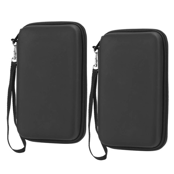 2Pcs Portable Storage Bag Carry Case EVA Protective Hard Bag