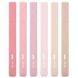 Mr. Pen- Aesthetic Highlighters, 6 pcs, Chisel Tip, Vintage Colors, No Bleed Bible Highlighter Pastel, Highlighters Assorted Colors, Pastel Highlighter Set, Cute Highlighters